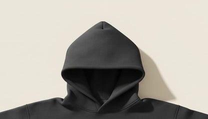 The Luxury Choice: Ultra-Soft Premium Fleece Hoodie – Midnight Edition