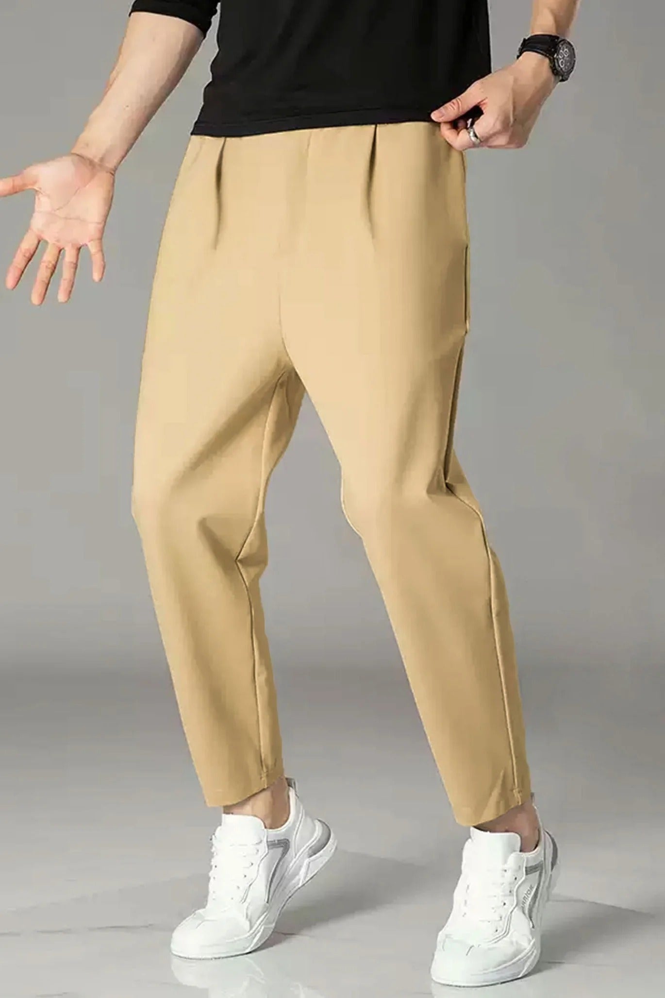 Relaxed Straight Baggy Loose Bottom Trouser